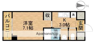 is常盤【5階】の間取り