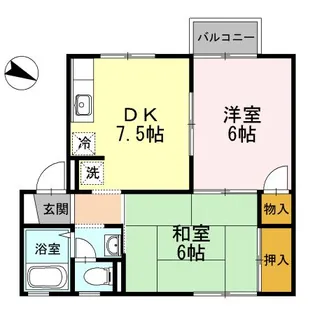 アメニティ21【1階】の間取り