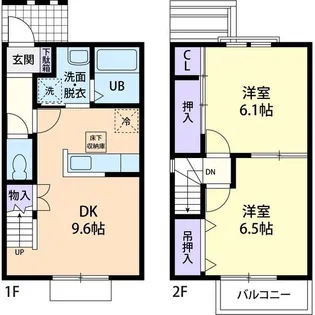 フォーリア A【2階】の間取り