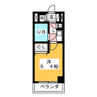 ライオンズマンション本厚木第3【6階】の間取り