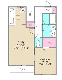 T・S ETERNA【1階】の間取り