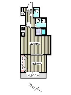 ゆうプラザ博多駅東A棟【1階】の間取り