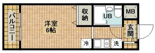 新城ロイヤルプラザ【6階】の間取り