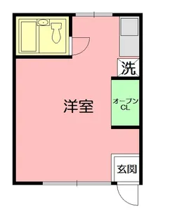 タウンハイツ【1階】の間取り