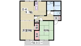 ソレーユ北条【2階】の間取り