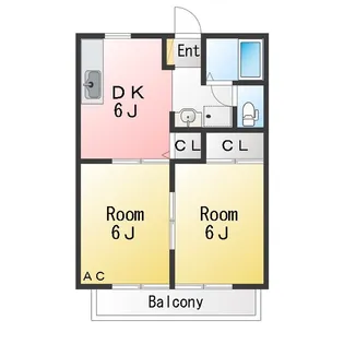 サンシティ21 A【2階】の間取り
