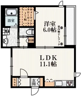メゾーネ田無【1階】の間取り