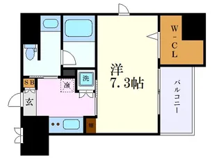 アビタシオン今池パルク【6階】の間取り