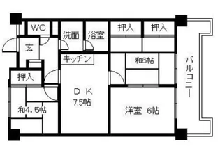 サンブリッジ【3階】の間取り