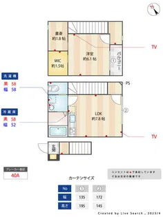 アメトリン池袋【3階】の間取り