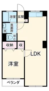 吉浜マンション【3階】の間取り
