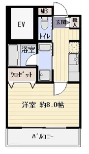 フジヨシ文京千石【4階】の間取り