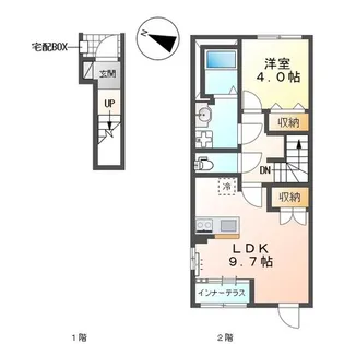 辻が花【2階】の間取り