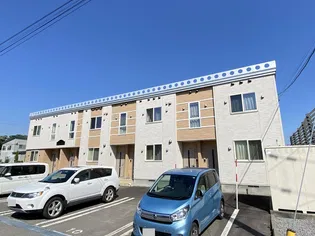 滝川市緑町6丁目2LDKアパートの外観