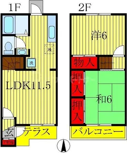 グリーンハイツ柴崎 I番館の間取り