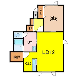 ベラ・カーサ神楽【1階】の間取り