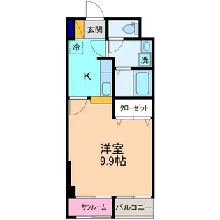PLAZAーR【1階】の間取り