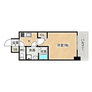 MJC都島レガーレ【2階】の間取り