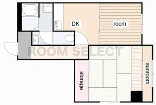 マンションすがや【6階】の間取り