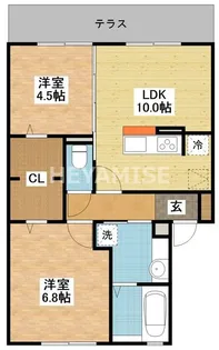 フランボワーズ【1階】の間取り