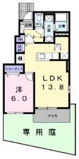 サンリット MS II【1階】の間取り