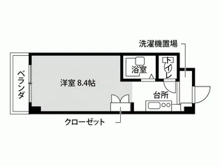 グリーンピア北目町【10階】の間取り