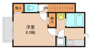 カーサ花三月【1階】の間取り