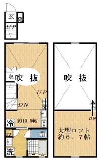 アスール阿佐谷【2階】の間取り