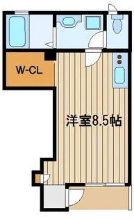 ライツェントA【1階】の間取り
