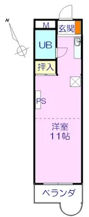 石川ビル【2階】の間取り