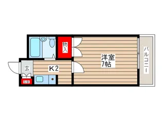 MSハイム八坂【1階】の間取り