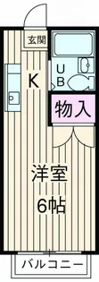 エステートピア シムラI【1階】の間取り