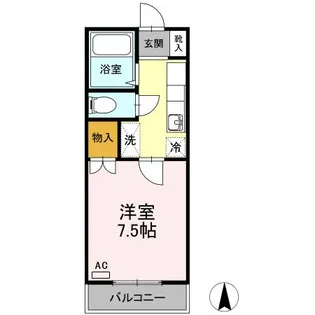 メゾン精 II棟【1階】の間取り