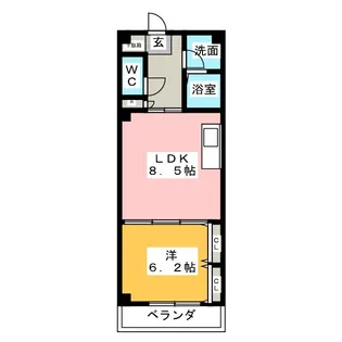 センチュリーパーク野田【3階】の間取り