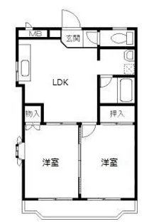 TOSIーKEN.01【1階】の間取り