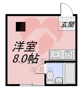 浅井ビル【3階】の間取り