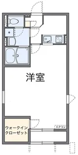 レオネクストリトルスクウェア【1階】の間取り