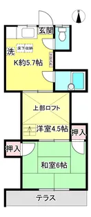 グリーンリーフ【1階】の間取り