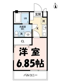 埼玉県さいたま市西区大字指扇【アパート】の間取り