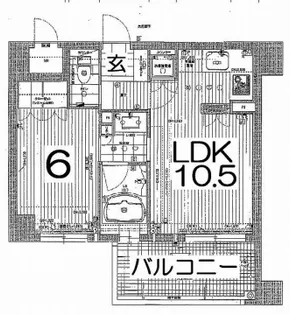 リーガル京都御所東【2階】の間取り