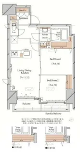 ブランシエスタ上野【11階】の間取り