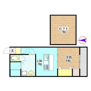 Benefith A・B【3階】の間取り