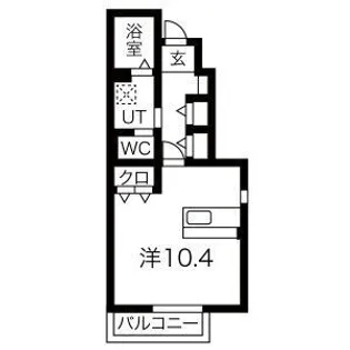 Stella II【1階】の間取り