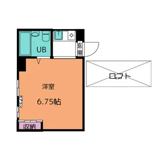 上野イースト【1階】の間取り