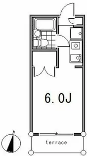 メゾンテリエ【1階】の間取り