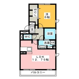 プランドールM【1階】の間取り