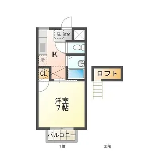ドリーム1【2階】の間取り