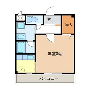 グランコート【3階】の間取り