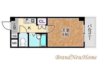 バードヒル鳳【3階】の間取り