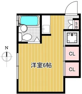 コーポハセ【2階】の間取り